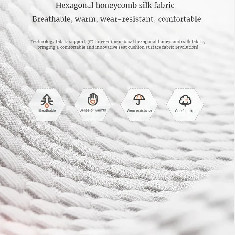 Ice Silk Car Seat Cushion – Breathable, Universal Fit, All-Season Comfort & Durability for Front Seats