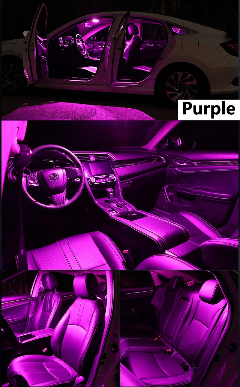 ZITWO 16PCS LED Interior Light Bulb Kit for Toyota Land Cruiser 80 Series (1990–1997) – Dome, Map, Reading Lights Upgrade