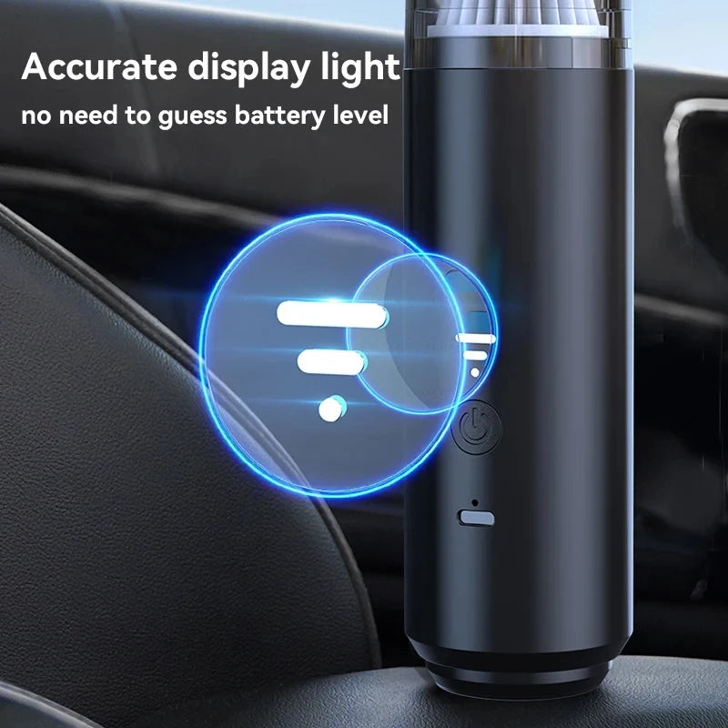 Xiaomi 4-in-1 Car Vacuum Cleaner Wireless Portable Handheld Mini Blower Home & Auto