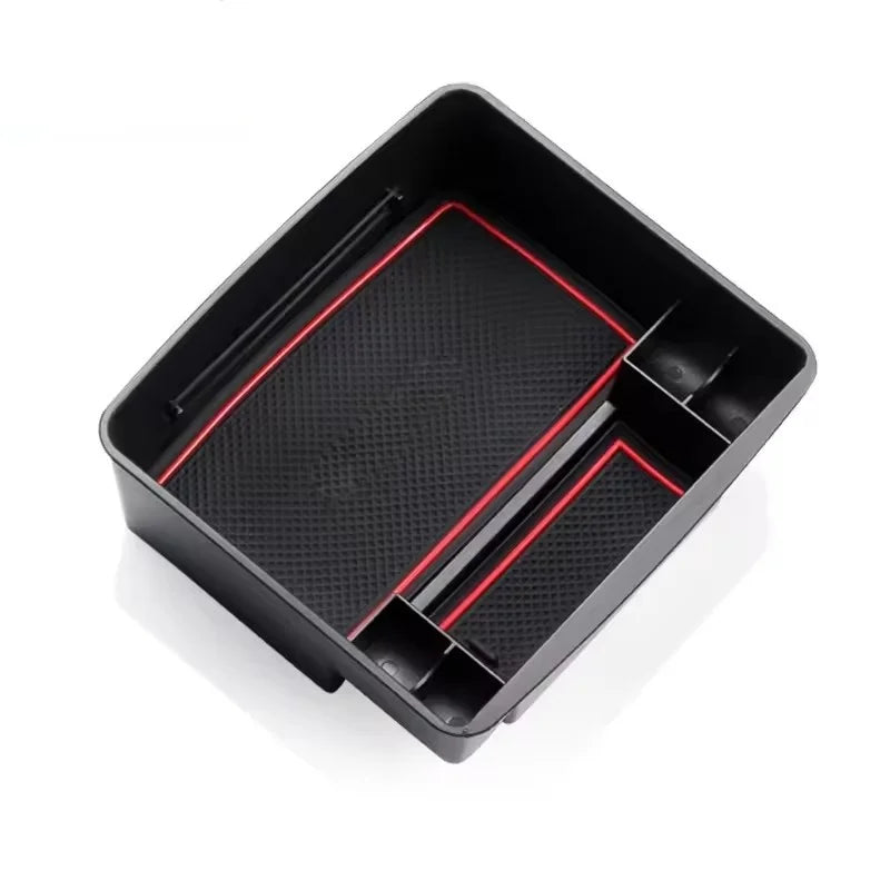 Toyota Prado 150 FJ150 Armrest Storage Tray Organizer Black