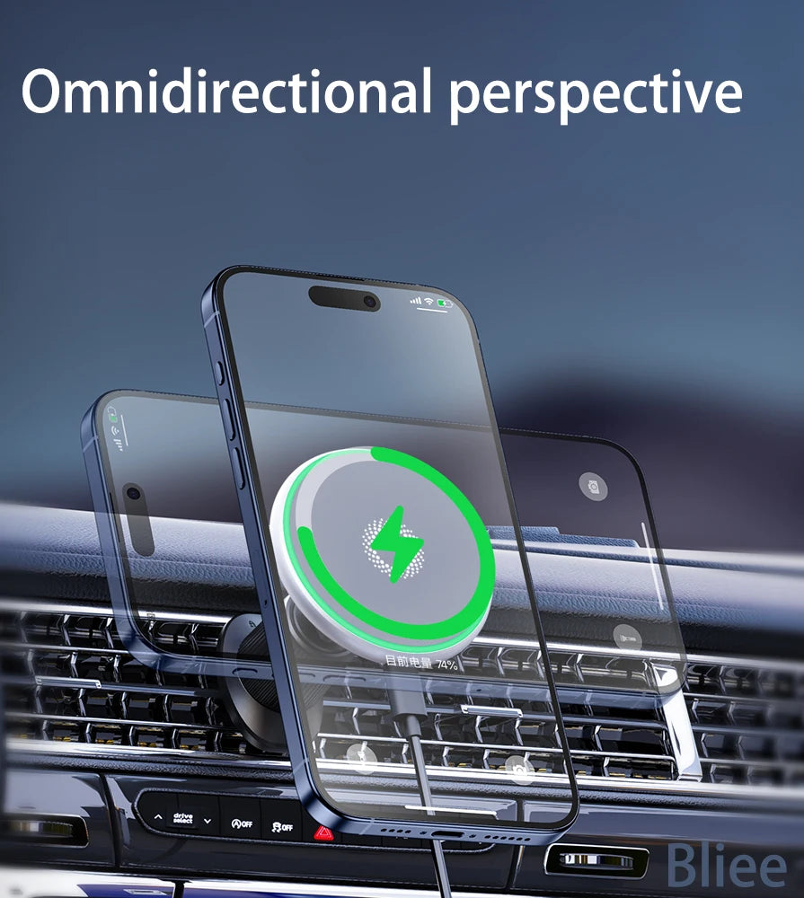 Ford Ranger T9 & Everest 2023-2024 MagSafe Wireless Charging Mount – Magnetic Car Phone Holder