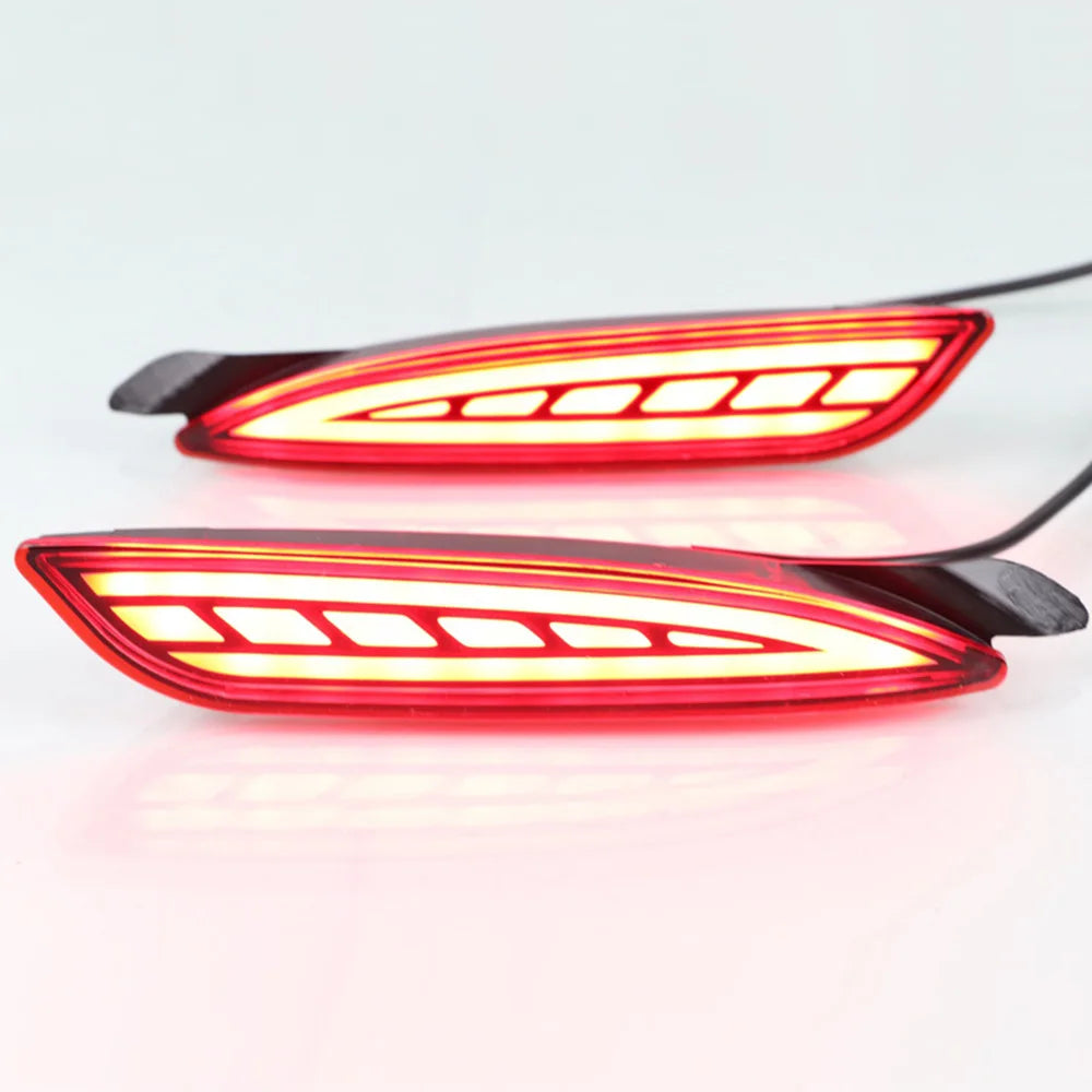 For Mazda 6 2018-2021 CX-5 2022-2023 LED Rear Bumper Fog Light Tail Brake Lamp Set