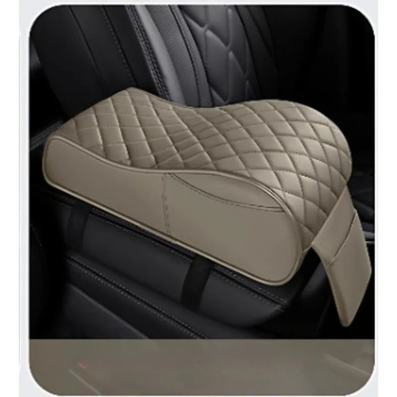 Universal Memory Foam Car Armrest Cushion – Elevated Center Console Pad with Ergonomic Support & Non-Slip Design
