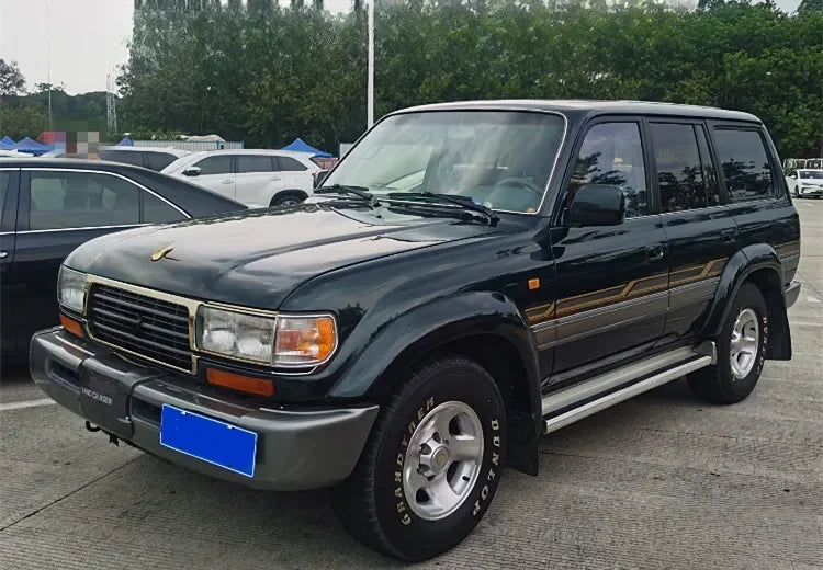 Toyota Land Cruiser 80 LC80 4500 FZJ80 Front Bumper End Caps (1992-1997) - Unpainted Replacement Parts