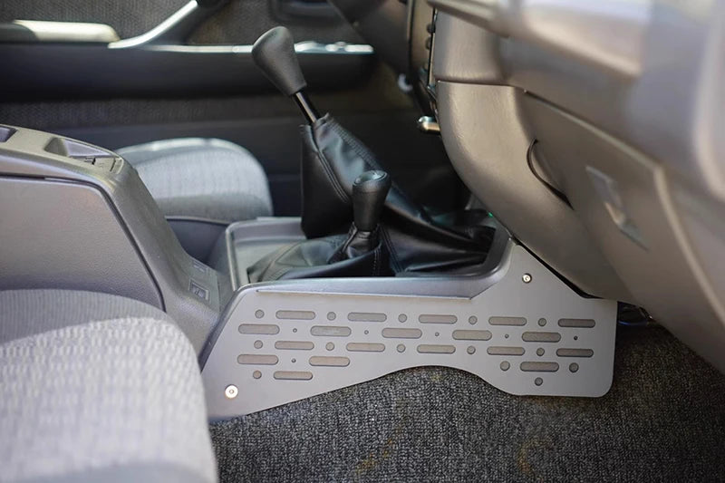 Center Console Organizer Tray for Toyota Land Cruiser LC80 – Interior Storage Box Insert, Central Console Modification Accessory