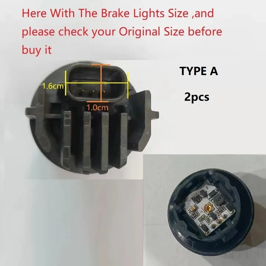 LED Rear Brake Lights for Toyota Prado (2018–2022) & Hilux Revo Rocco (2021–2023) – OEM Fit, High Brightness