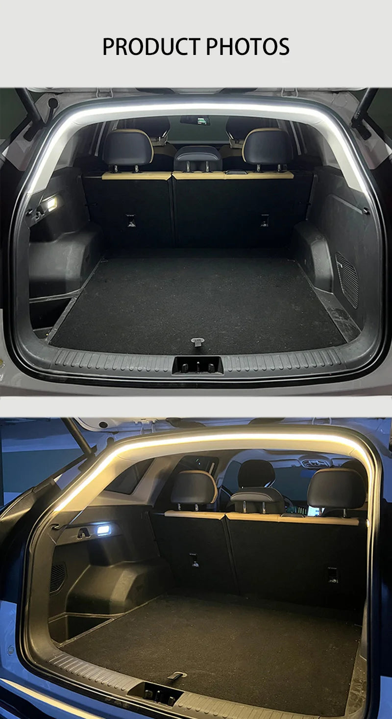 Xiaomi Wireless LED Car Trunk Light Strip Auto Sensing Interior Ambient Tailgate Lamp
