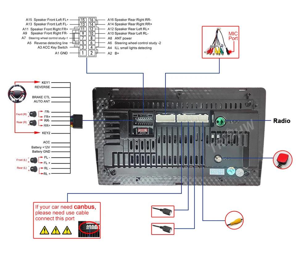 Android 13 2Din Car Stereo for Toyota Fortuner Hilux Revo Vigo 2007–2015 – GPS Navigation, CarPlay, Multimedia Video Player