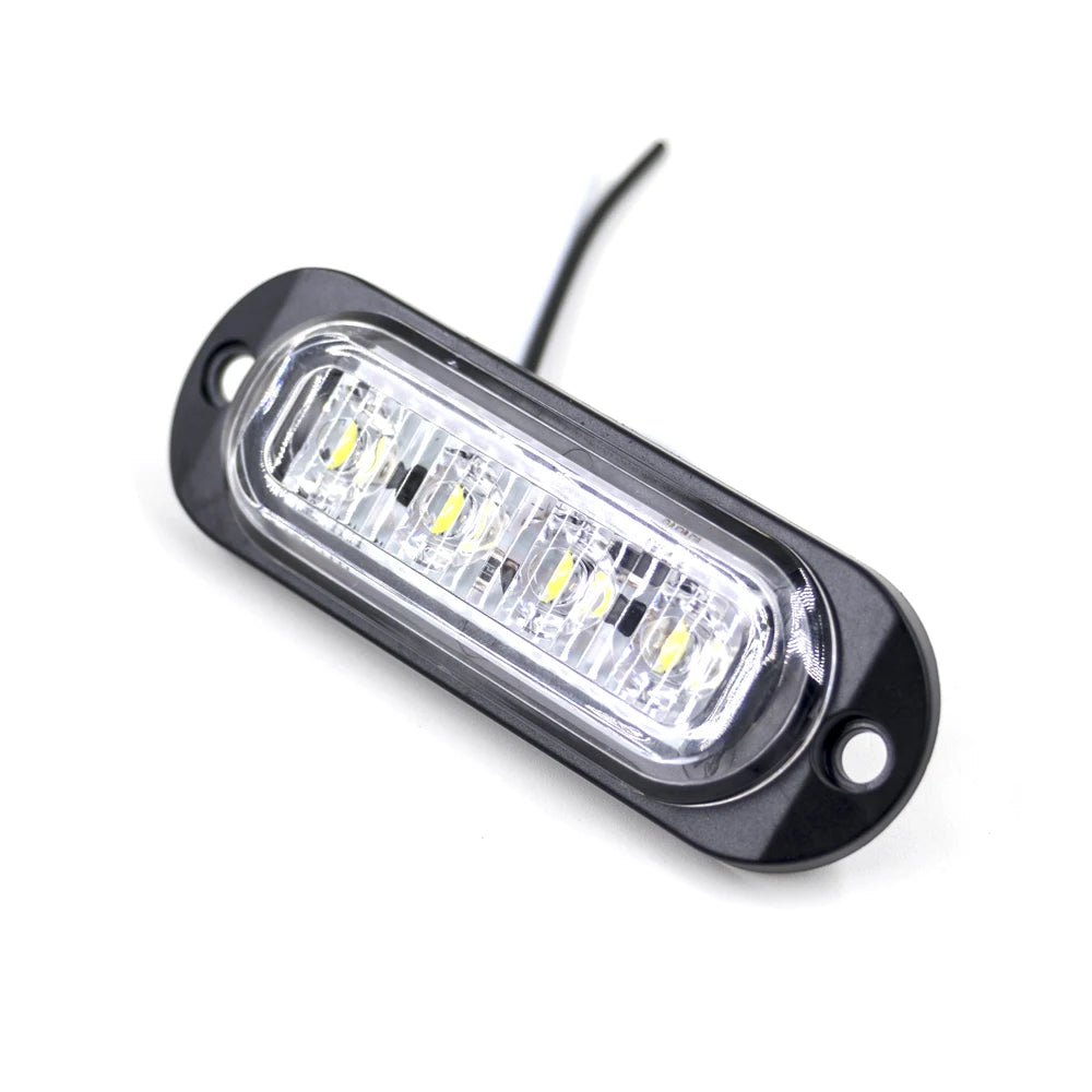 12V 24V LED Side Marker Lights Truck Trailer Van Pickup Boat Clearance Lamp Waterproof