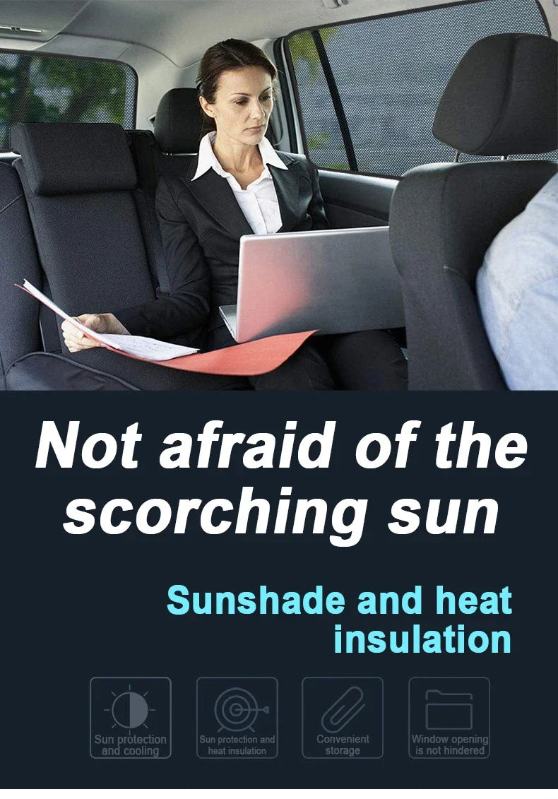 Custom Magnetic Car Window Sunshade for BMW X3 (2004-2010) – Front Windshield Mesh Curtain for 4-Door SUV