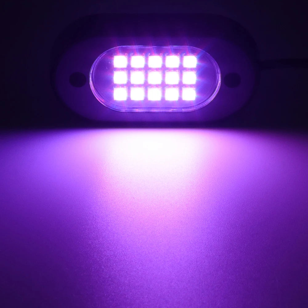 RGB Underglow LED Car Lights Kit Underbody Neon Lamp App Control 12V SUV TruckCar & Automotive Accessories