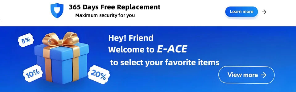 E-ACE 2K Car DVR Dash Cam Mirror WiFi GPS Night Vision 1080P Loop Recording Black Box