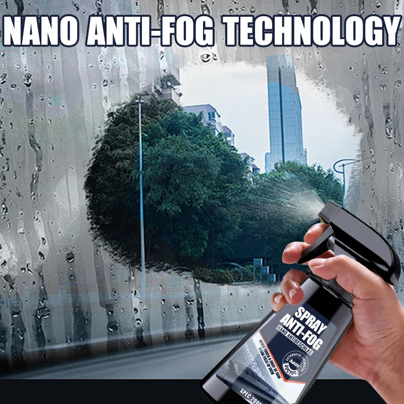 Car Glass Anti-Rain Spray Auto Water Repellent Coating Agent Waterproof Windshield Anti-Fog Cleaner