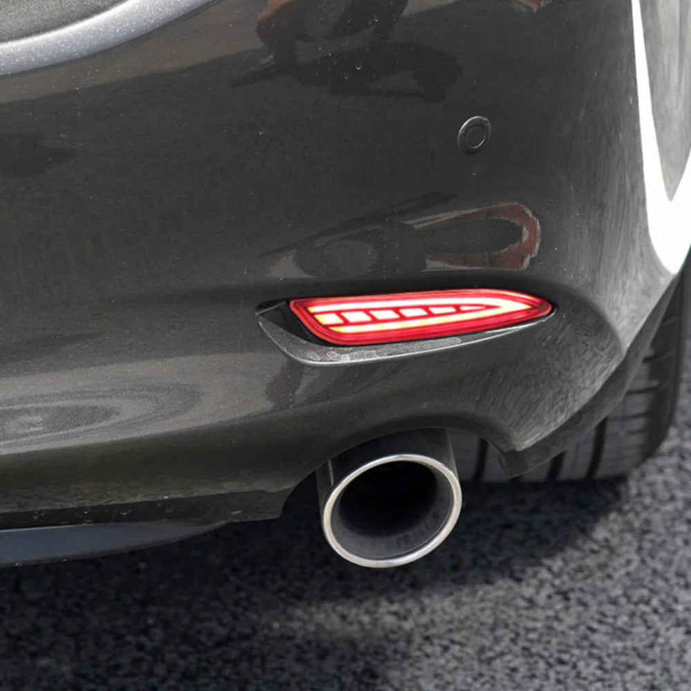 For Mazda 6 2018-2021 CX-5 2022-2023 LED Rear Bumper Fog Light Tail Brake Lamp Set