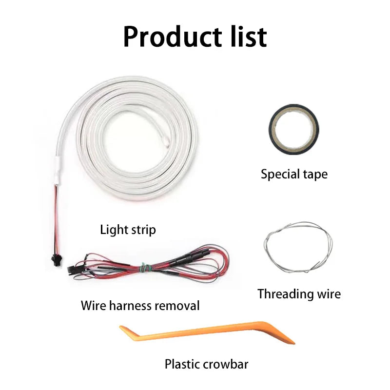 Xiaomi Wireless LED Car Trunk Light Strip Auto Sensing Interior Ambient Tailgate Lamp