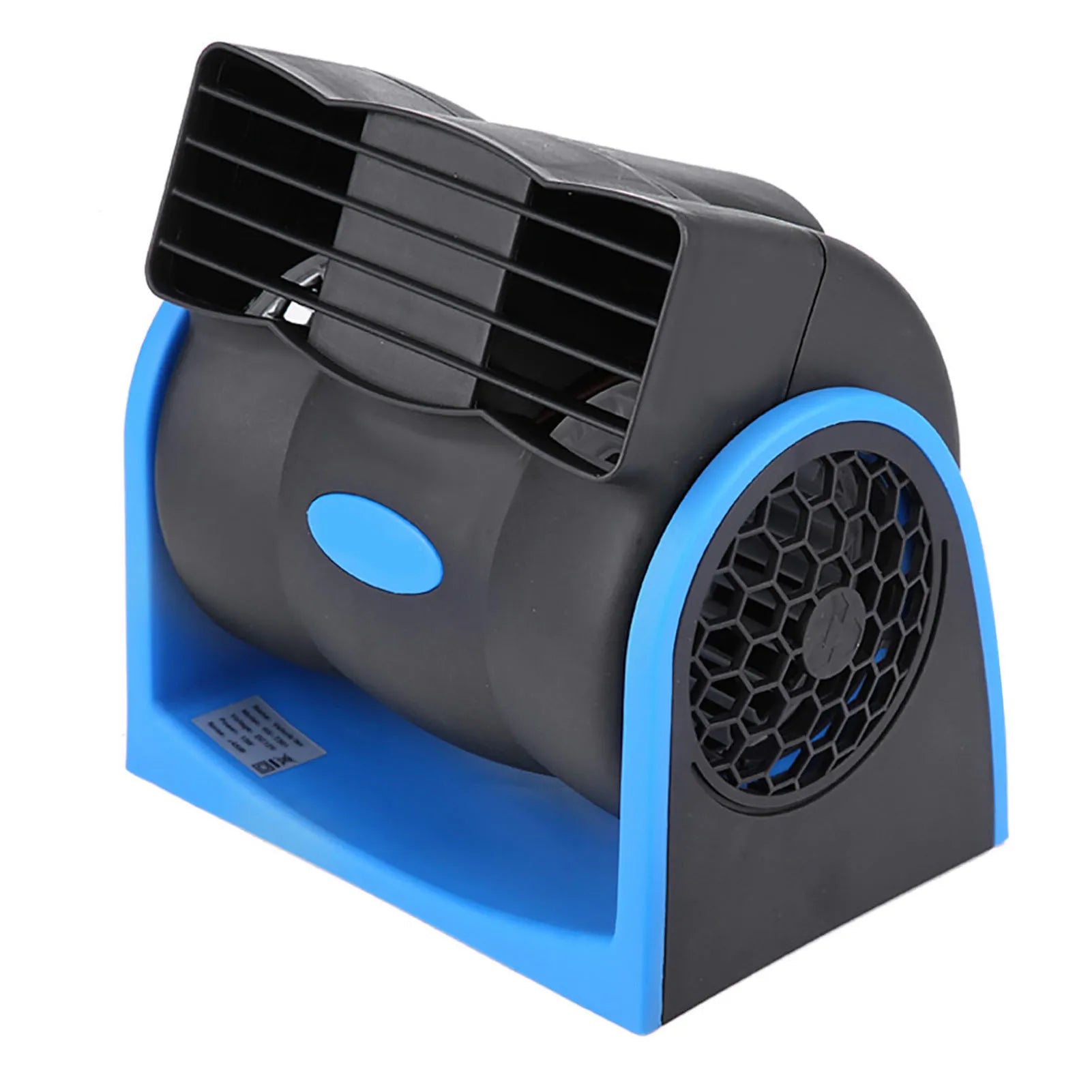 12V Electric Car Fan Mini Adjustable Silent Air Cooling Fan Vehicle Dashboard Air Cooler