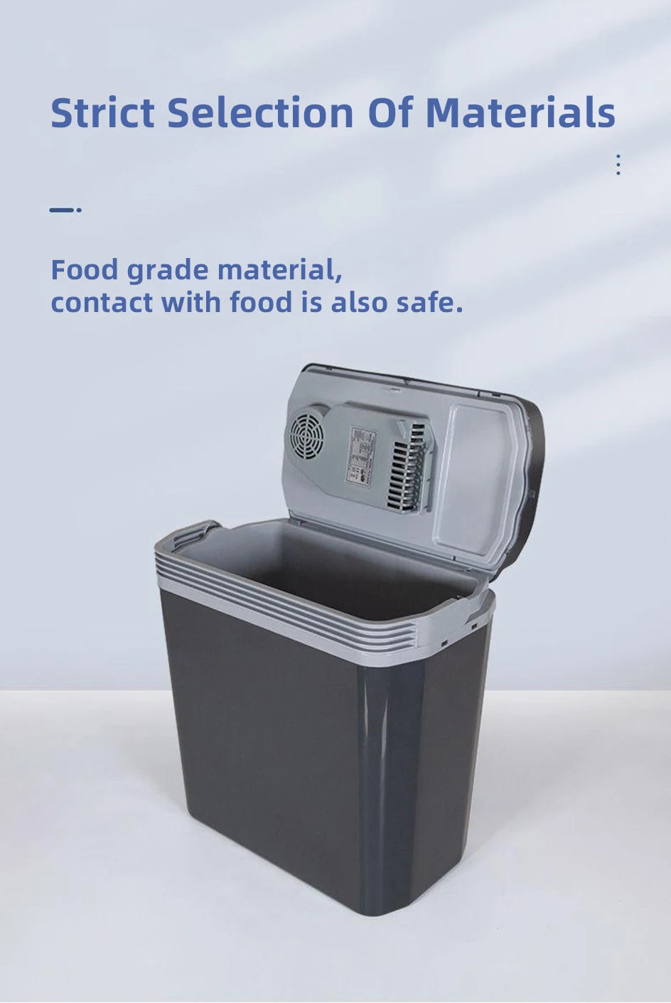 25L Car Refrigerator Cooler Warmer 12V 220V Mini Fridge for Truck RV Camping Travel