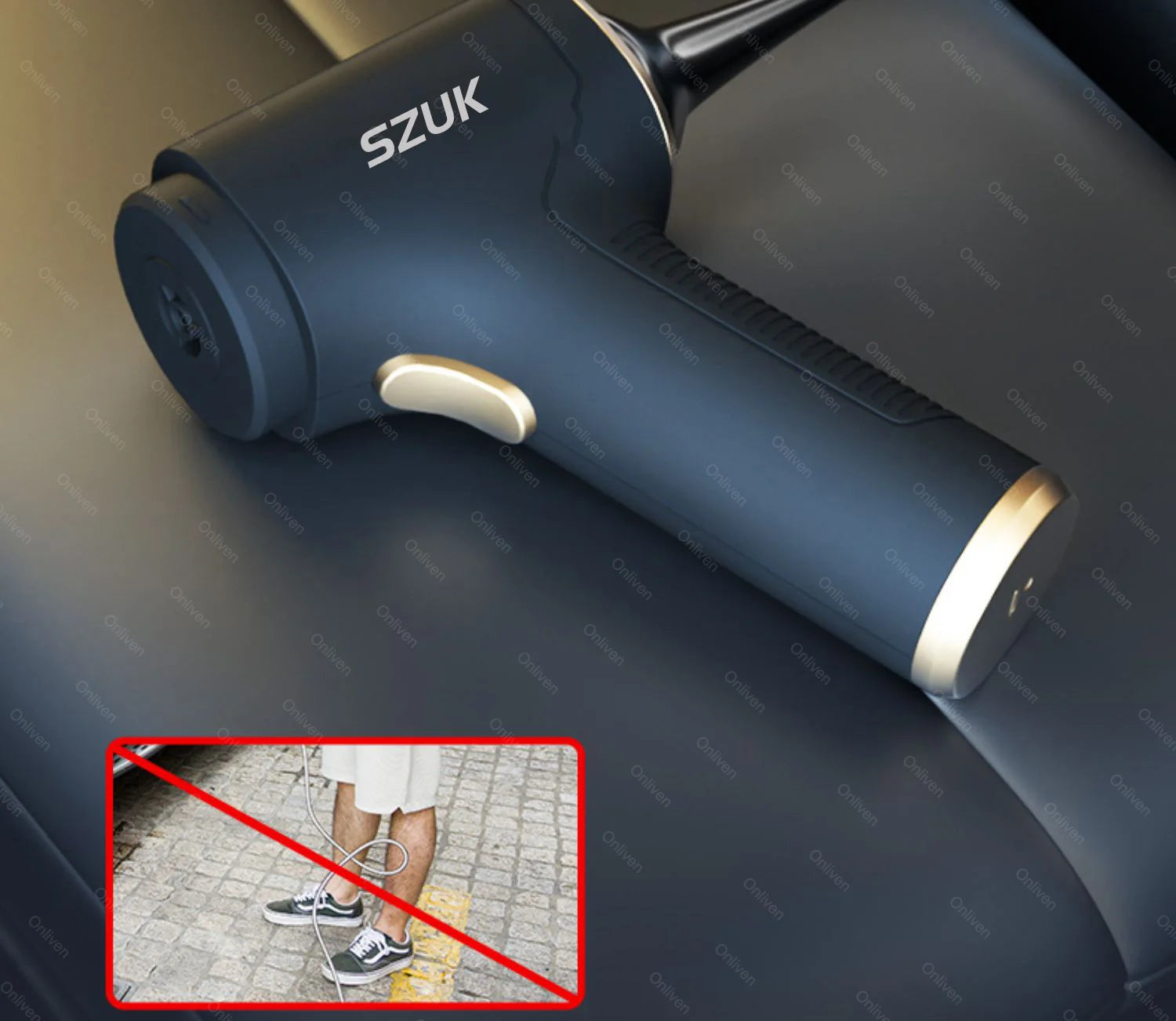 SZUK 98000PA Car Vacuum Cleaner Cordless Handheld Strong Suction Mini Portable Wireless