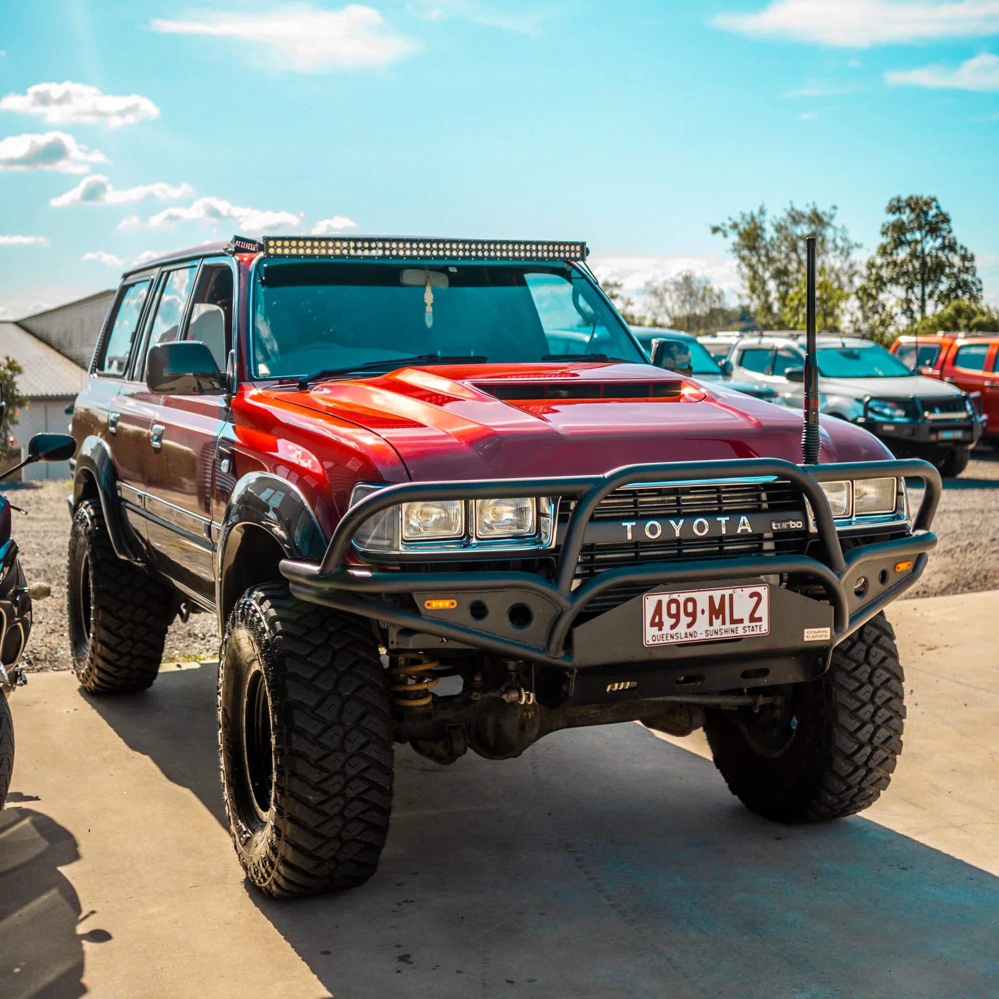 Landcruiser 79 Series DPF Bonnets to suit 80 series