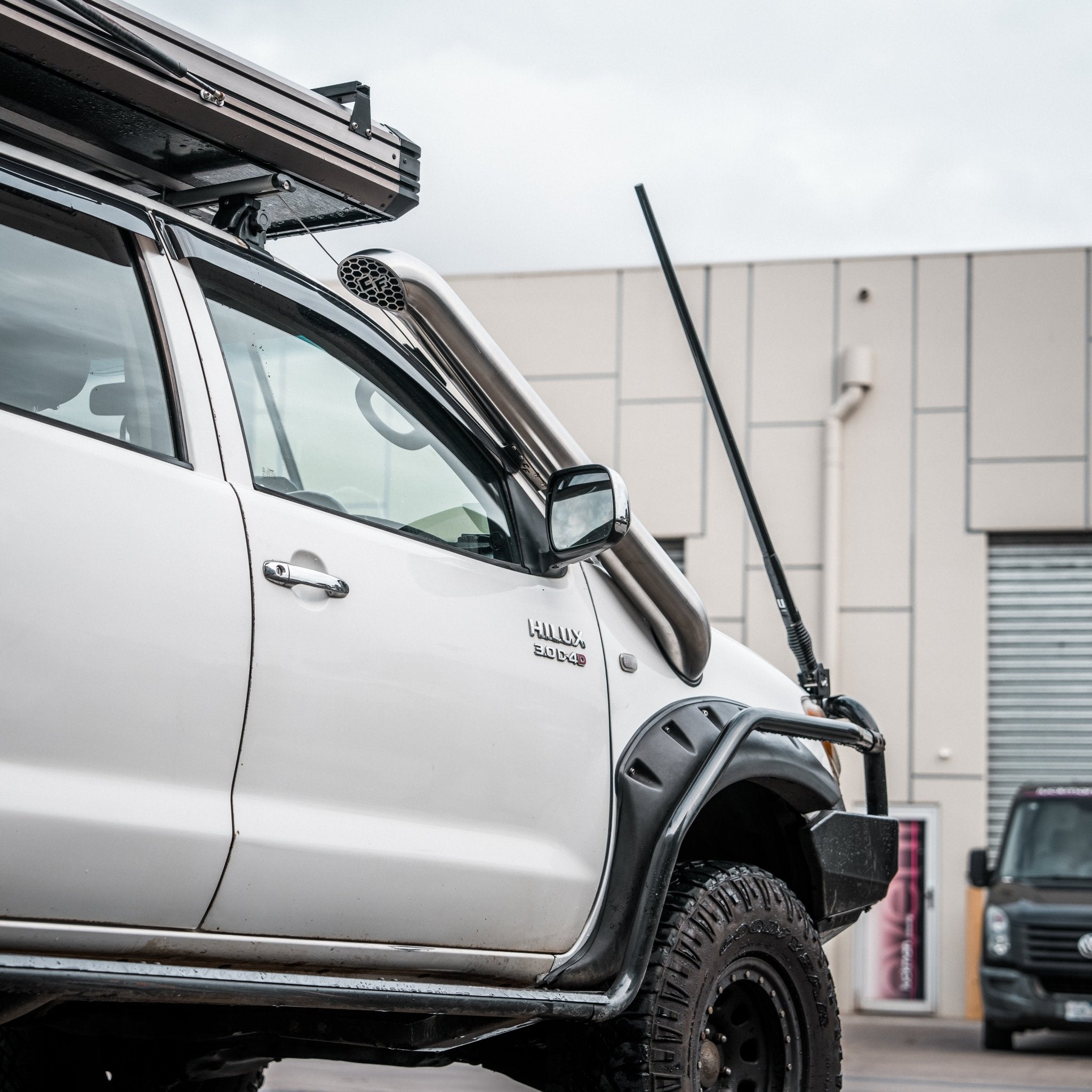 Toyota Hilux N70 Twin Snorkel's - Snorkels - HLX - 4.5" - TWIN - TD - SM - Canna Fabrication