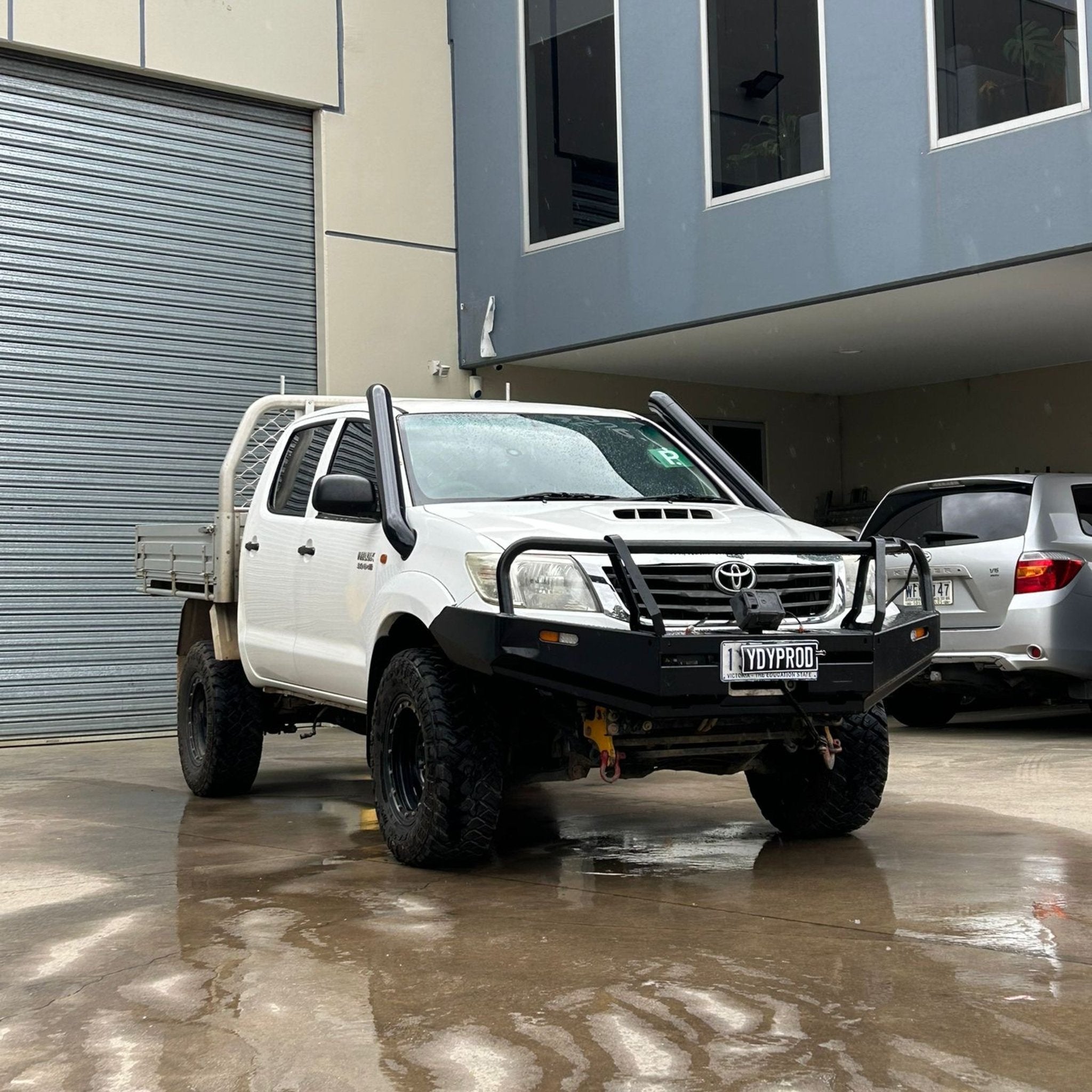 Toyota Hilux N70 Twin Snorkel's - Snorkels - HLX - 4.5" - TWIN - TD - SM - Canna Fabrication