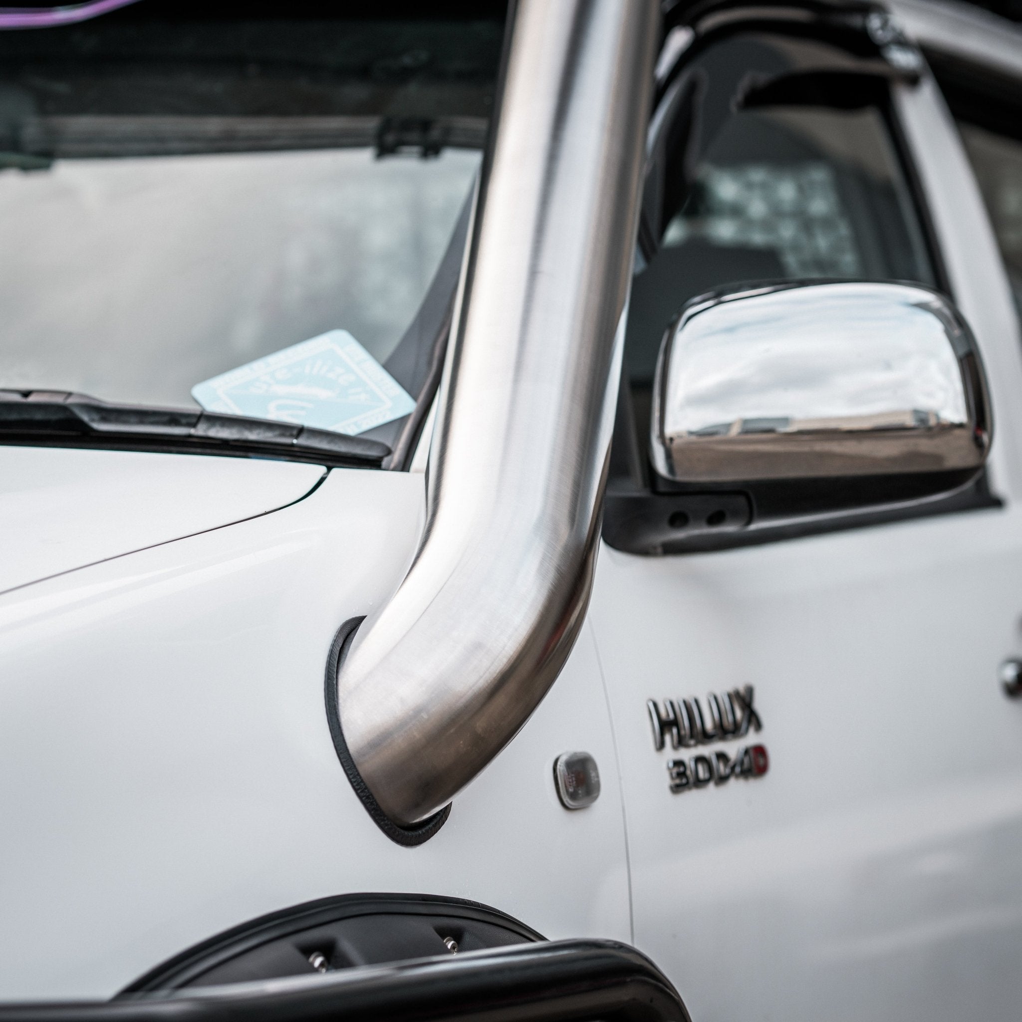 Toyota Hilux N70 Twin Snorkel's - Snorkels - HLX - 4.5" - TWIN - TD - SM - Canna Fabrication