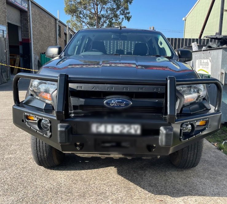 3 Loop Bull Bar and Skid Plate Set Suitable For Ford Ranger PX2 T7 2015 - 2018