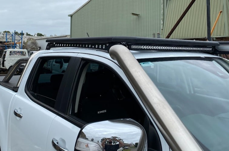 Roof Rack Ultimate Adventure Aluminium Flat Platform Suitable For Ford Ranger PX1, PX2 & PX3 Dual Cab 2012-2024