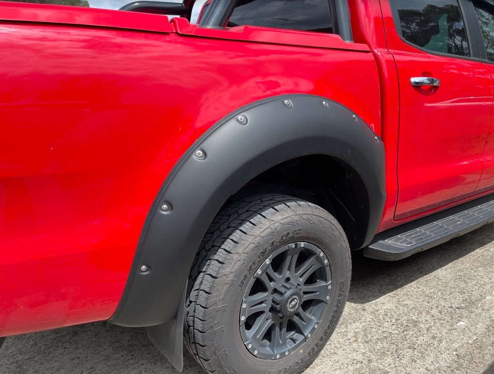 Front & Rear Fender Flare Body Molding Trim Panel Assembly Suitable For Ford Ranger PX3 2018-2024