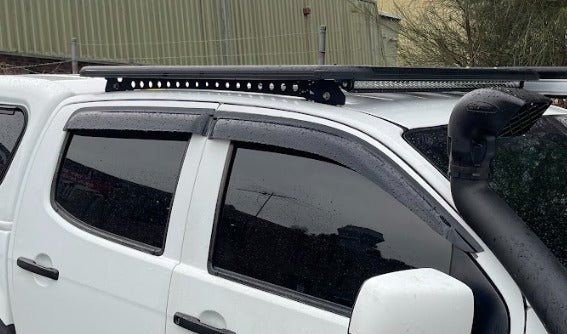 Holden Colorado Dual Cab Roof Rack Mount Bracket Ultimate Adventure Aluminium Flat Platform