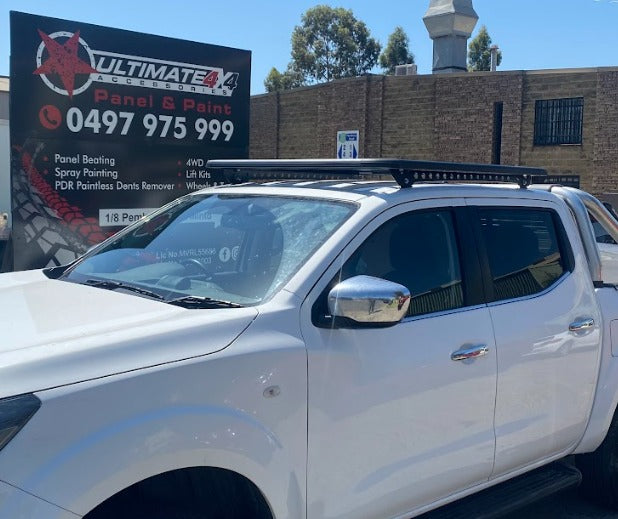 Ultimate Adventure Aluminium Flat Platform Dual Cab Roof Rack Suitable For Nissan Navara NP300