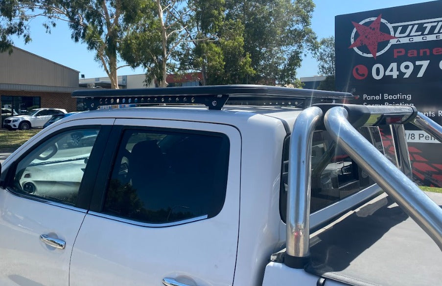 Ultimate Adventure Aluminium Flat Platform Dual Cab Roof Rack Suitable For Nissan Navara NP300