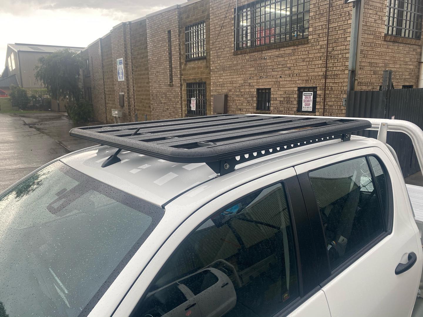 Ultimate Adventure Aluminium Flat Platform Dual Cab Roof Rack Suitable For Toyota Hilux N80 2015+