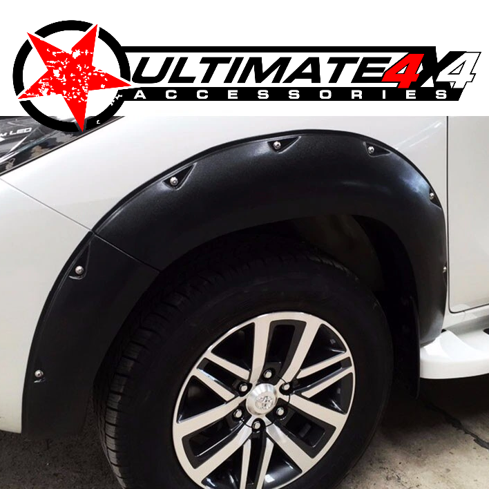 Front & Rear Fender Flare Body Molding Trim Panel Assembly Suitable For Toyota Hilux Revo N80 2015-2024