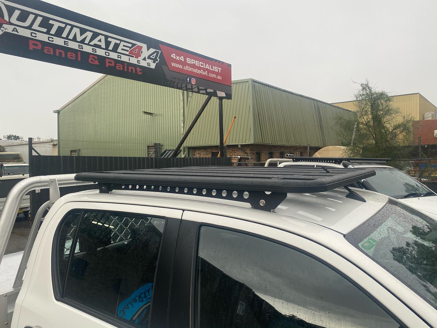 Ultimate Adventure Aluminium Flat Platform Dual Cab Roof Rack Suitable For Toyota Hilux N80 2015+