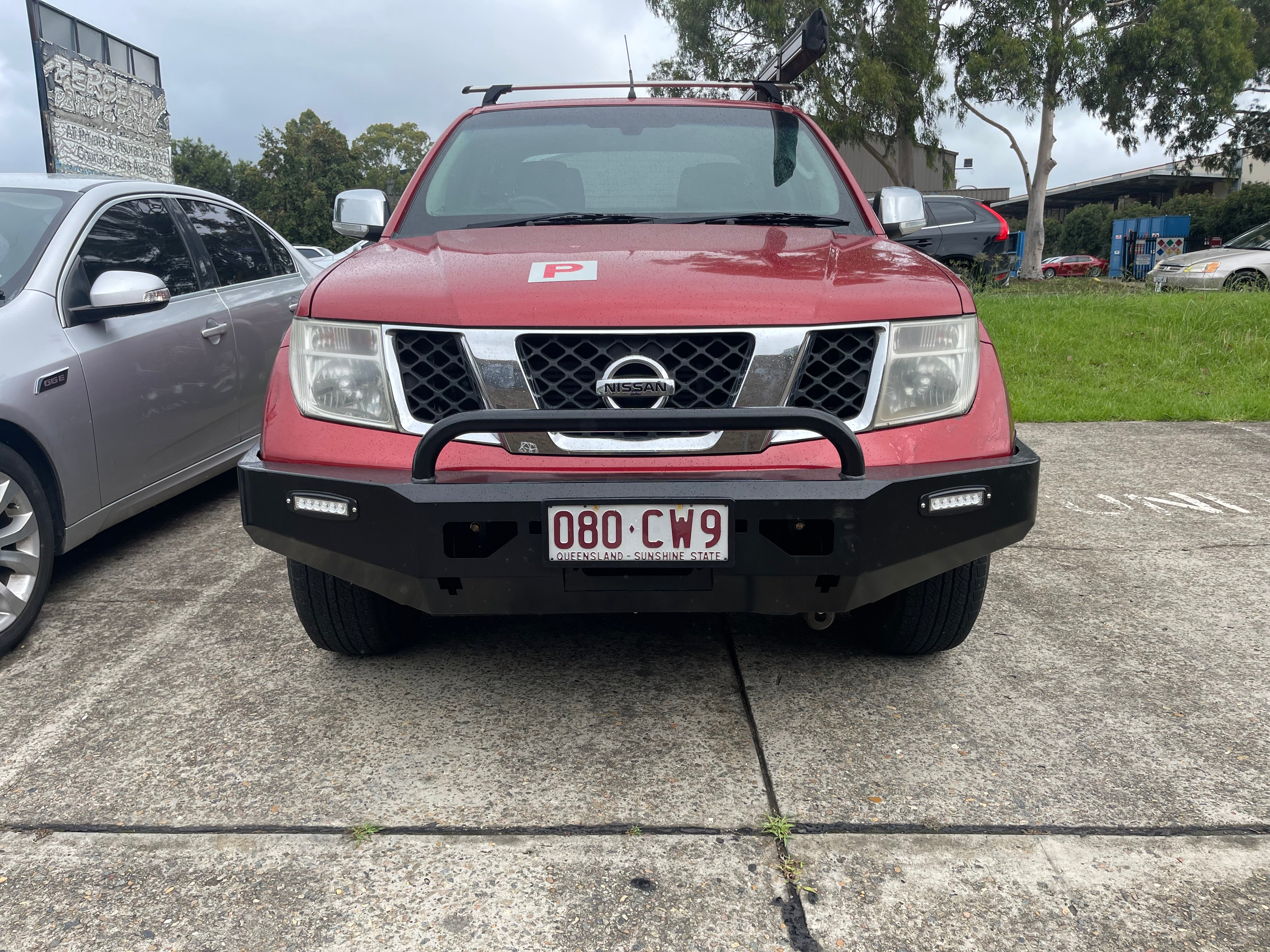 Single Loop Bull Bar & Skid Plate Set Suitable For Nissan Navara D40 2006-2011