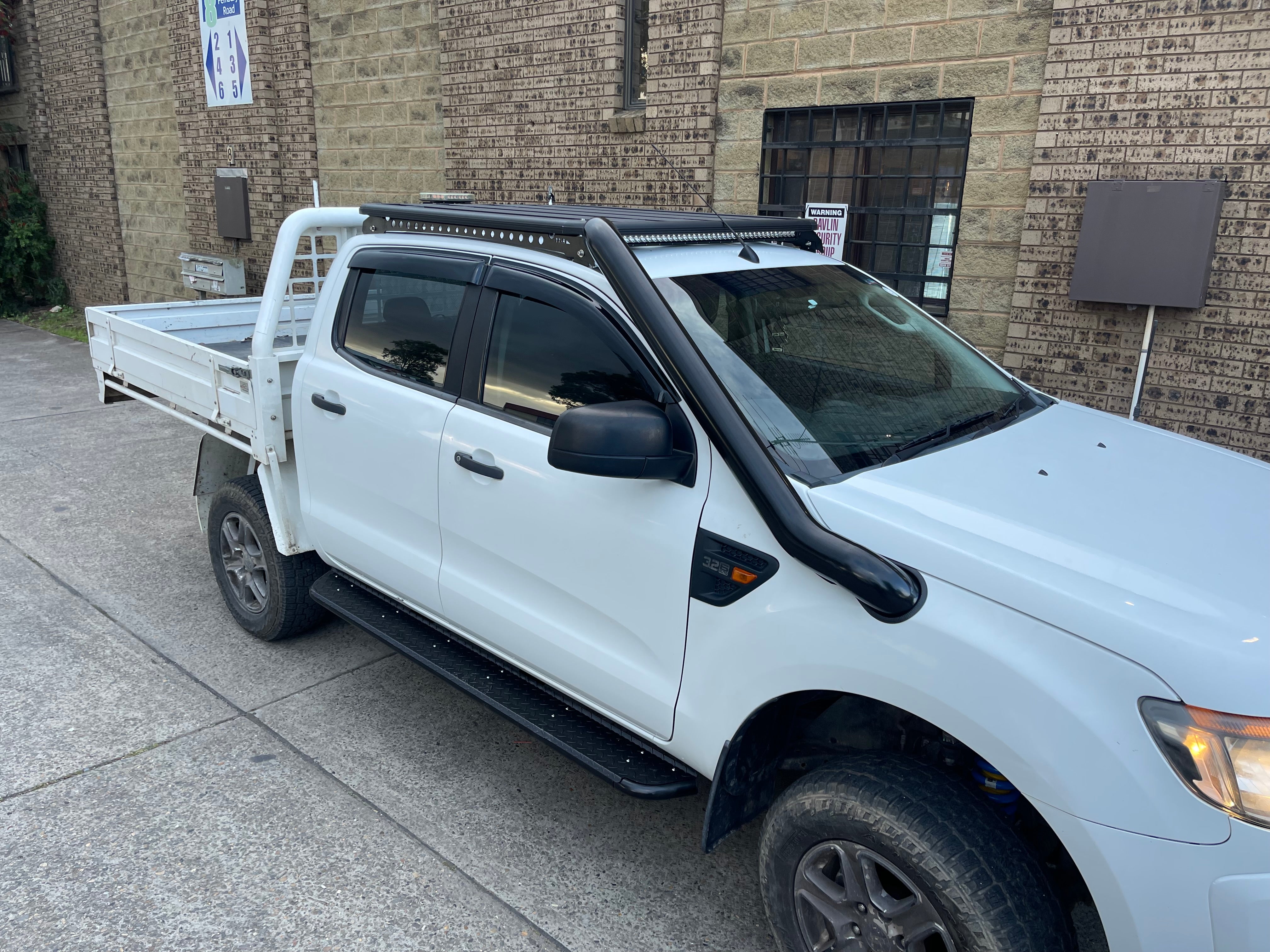 Roof Rack Ultimate Adventure Aluminium Flat Platform Suitable For Ford Ranger PX1, PX2 & PX3 Dual Cab 2012-2024