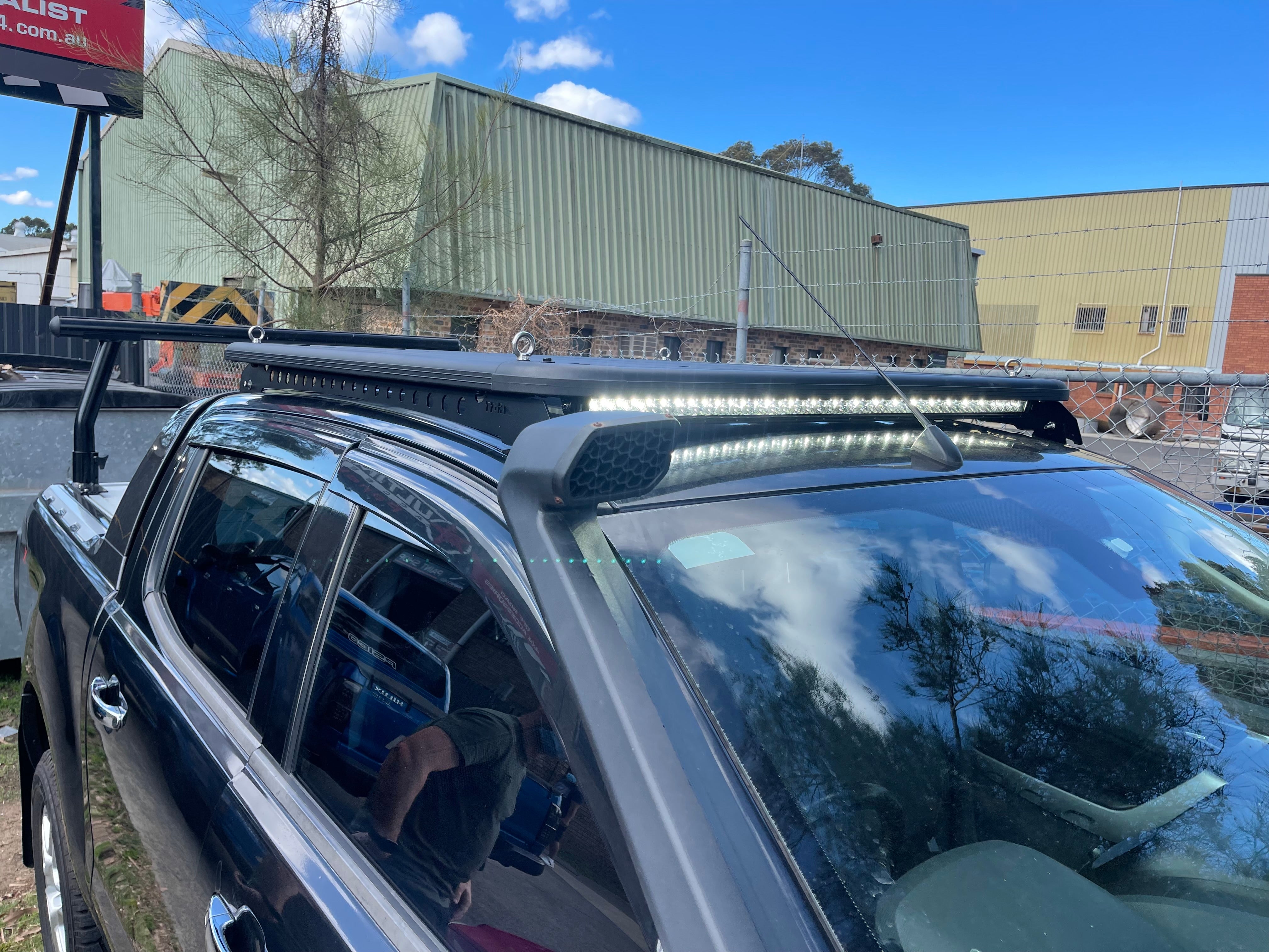 Roof Rack Ultimate Adventure Aluminium Flat Platform Suitable For Ford Ranger PX1, PX2 & PX3 Dual Cab 2012-2024