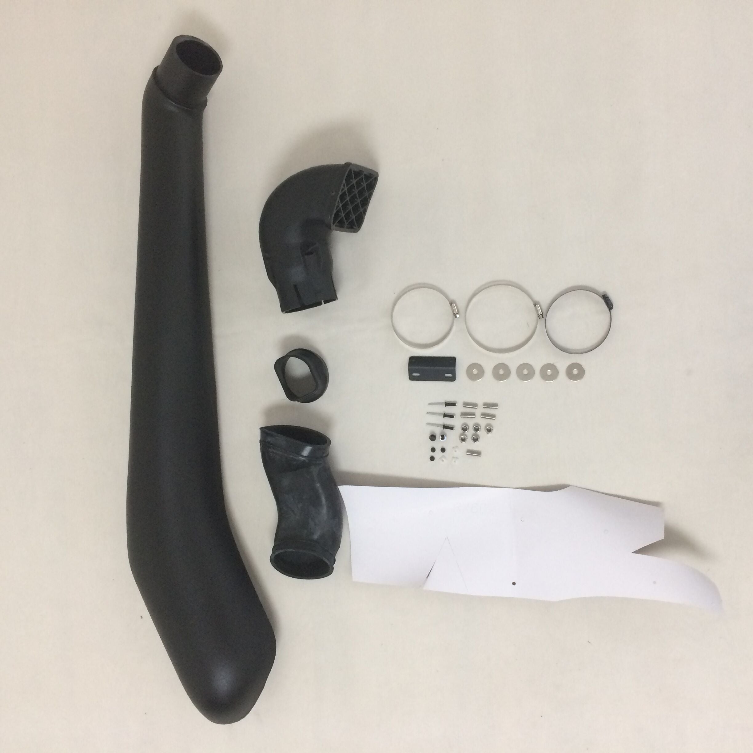 Front Snorkel Plastic Kit Trim Panel Assembly Suitable For Mitsubishi Triton MQ L200 2015-2024