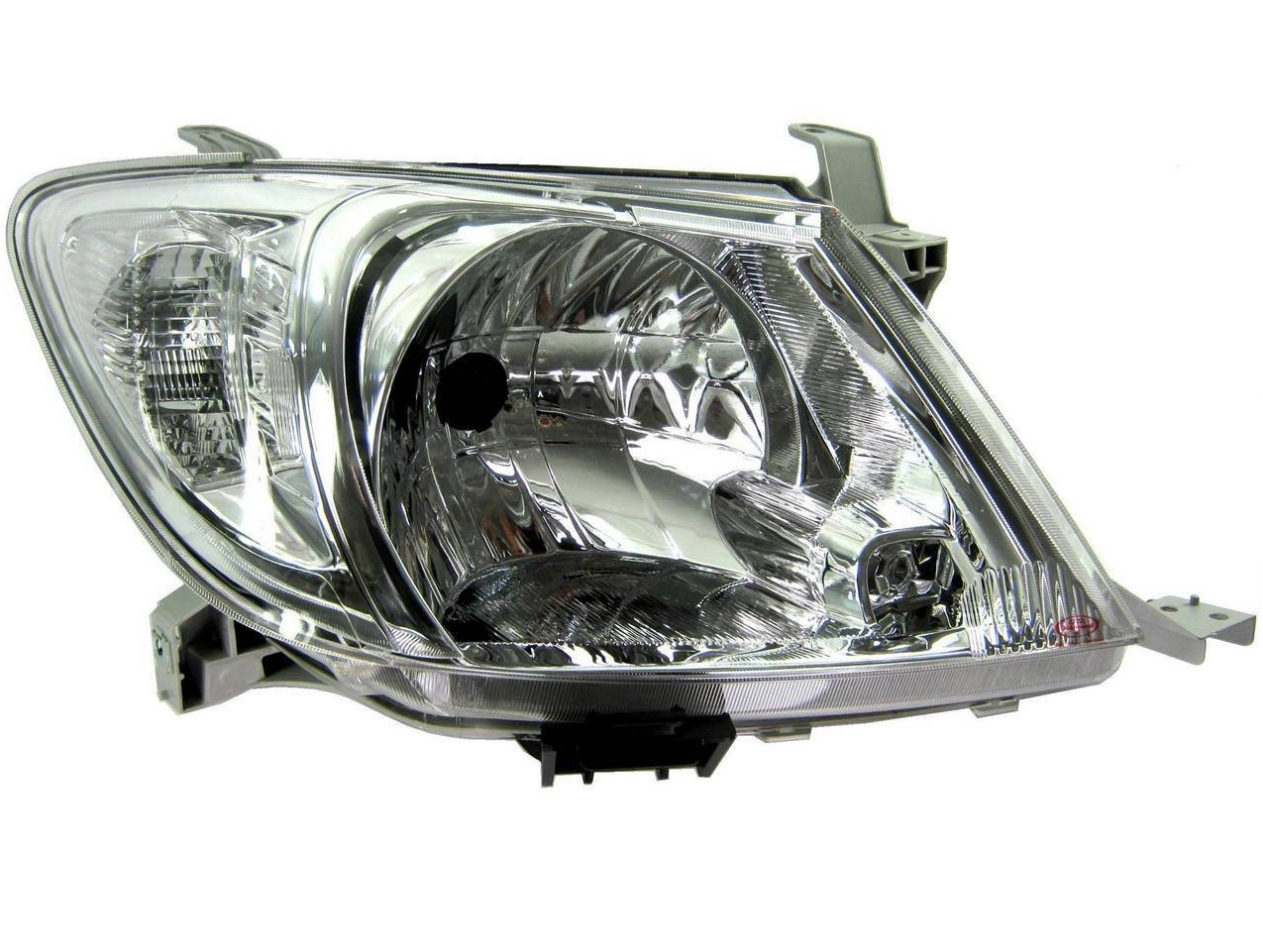 Headlight LHS / RHS Suitable For Toyota Hilux Vigo 2005- 2011 (Selling Seperately)