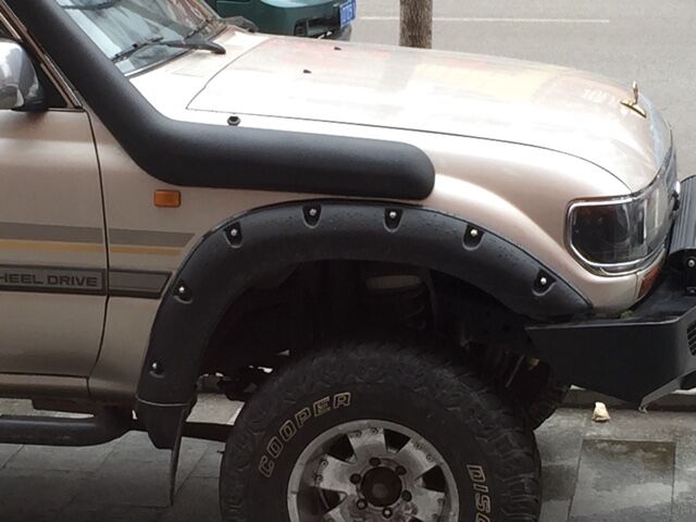 Front Snorkel Plastic Kit Trim Panel Assembly Suitable For Toyota Landcruiser 80 series