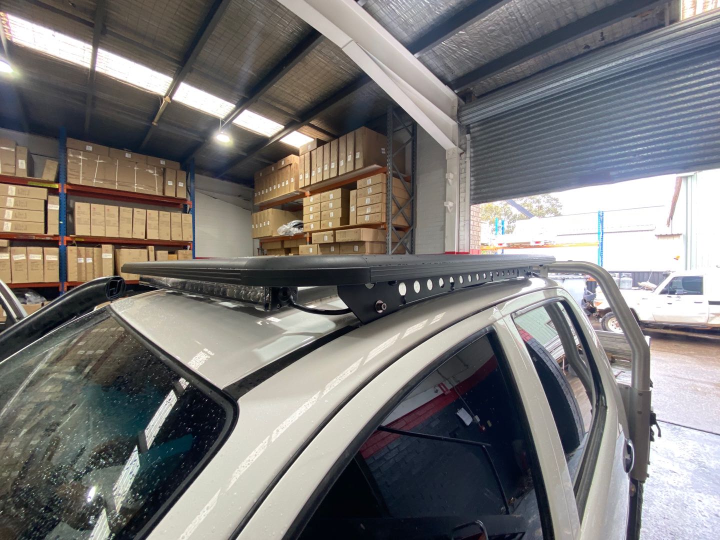 Ultimate Adventure Aluminium Flat Platform Dual Cab Roof Rack Suitable For Toyota Hilux N80 2015+