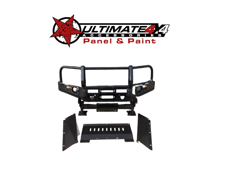 3 Loop Bull Bar and Skid Plate Set Suitable For GWM Cannon