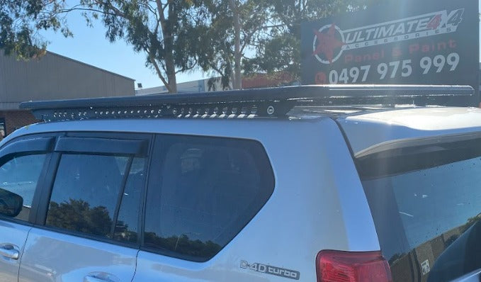 Ultimate Adventure Aluminium Flat Platform Wagon Roof Rack Suitable For Toyota Landcruiser 150 Series 2009+