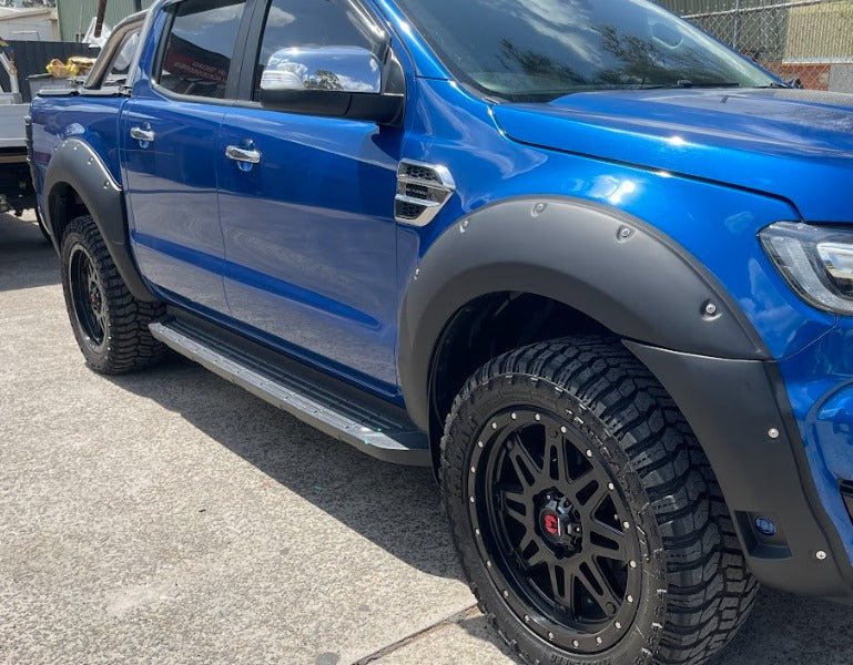 Front & Rear Fender Flare Body Molding Trim Panel Assembly Suitable For Ford Ranger PX3 2018-2024