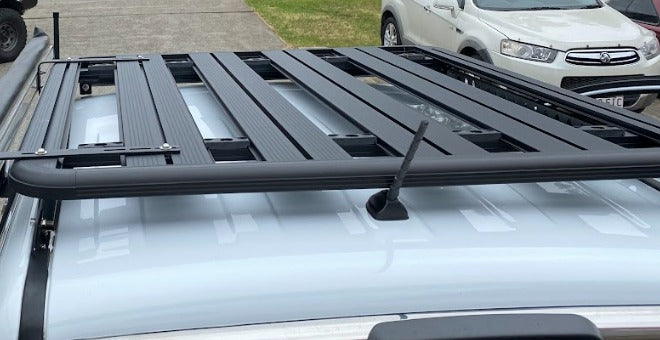 Roof Rack Ultimate Adventure Aluminium Flat Platform Suitable For Ford Ranger PX1, PX2 & PX3 Dual Cab 2012-2024