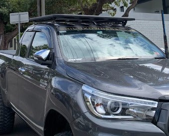 Ultimate Adventure Aluminium Flat Platform Dual Cab Roof Rack Suitable For Toyota Hilux N80 2015+