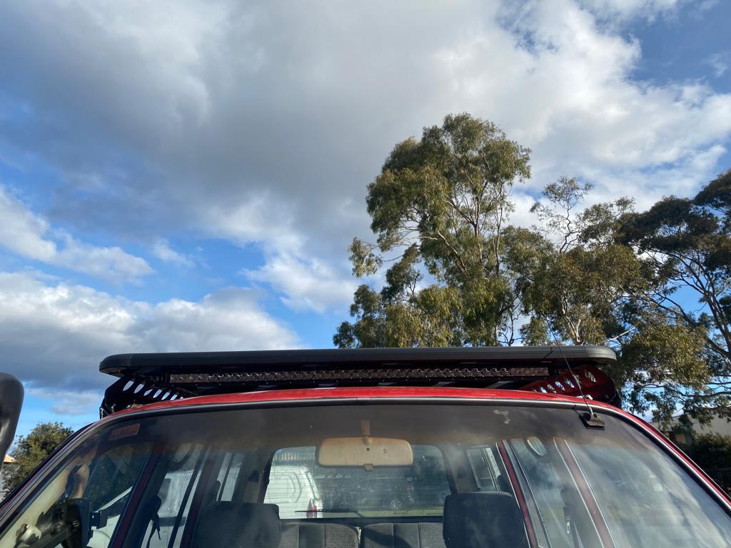 Ultimate Adventure Aluminium Flat Platform Wagon Roof Rack Suitable For Toyota Landcruiser 80 Series 1990-1997