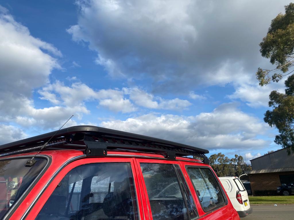 Ultimate Adventure Aluminium Flat Platform Wagon Roof Rack Suitable For Toyota Landcruiser 80 Series 1990-1997