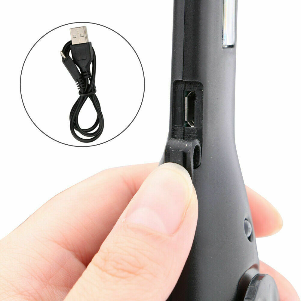 USB Rechargeable Torch LED Strip Work Light 60000LM With Charging Cable